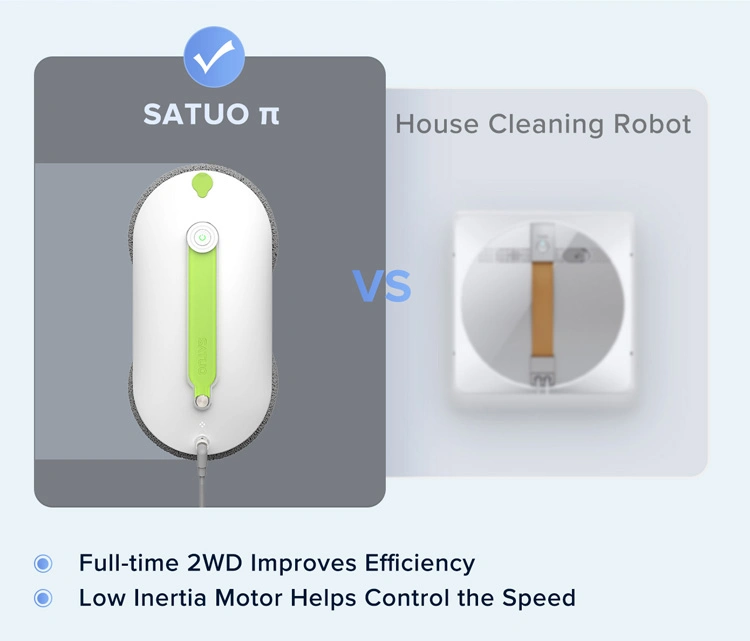 Robot Vacuum Cleaner Wet and Dry Window Cleaning Robot with APP Control Automatic Window Robot Cleaner Glass Clean
